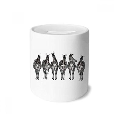 Imagem de DIYthinker Caixa de dinheiro de animal Pinto de ação diferente caixa de cerâmica porta-moedas presente de cofrinho