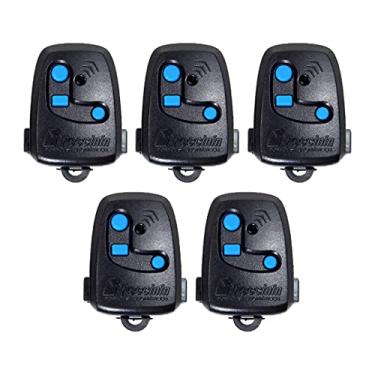 Imagem de Kit 5 Controle Remoto TX 3C Peccinin Nice 433 Mhz Portão Eletrônico