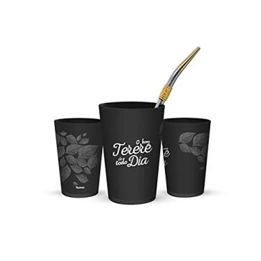 Imagem de Conjunto Para Tereré Com Copo Multiuso Preto