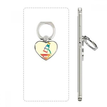 Imagem de Suporte universal de anel de telefone com estampa de microscópio de desenho animado