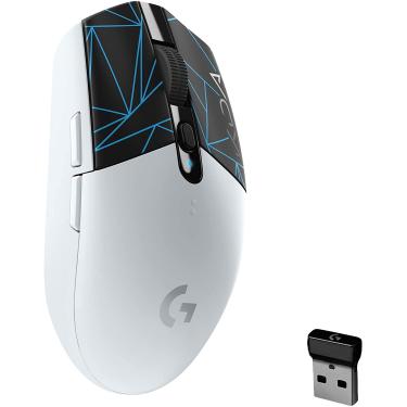 Imagem de Logitech G305 K/DA LIGHTSPEED Wireless Gaming Mouse - League of Legends KDA Gaming Gear - HERO 12.000 DPI, 6 Botões Programáveis, 250h De Vida útil da Bateria, Memória a Bordo, Compatível com PC / Mac