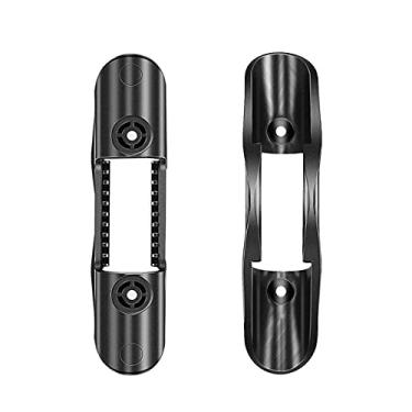 Imagem de 2 PCS Clipes de suporte de remo universal para caiaque e canoa no convés do barco Suporte de remos para remos de remo marinho Clip de remo para pesca Suporte de haste para rede de pesca, sem parafuso