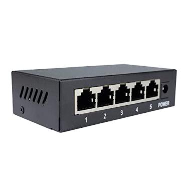 Imagem de Haiz Switch De Mesa 5 Portas Rede Gigabit RJ45 HZ-1005G
