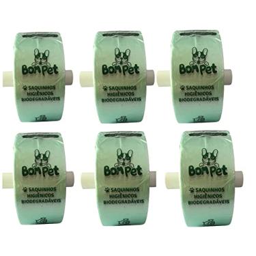 Imagem de CAIXA BIG C/ 6 BOBINAS SAQUINHOS HIGIÊNICOS BIODEGRADÁVEIS