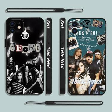 Imagem de Soft Tpu Phone Case para Xiaomi Redmi  Bandas de Rock  Tokio Hotel  Nota 12  12S  12C  10  10C  10A