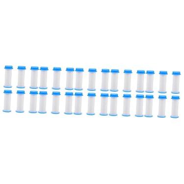 Imagem de Veemoon 30 Peças Filtro de bocal purificador de agua filtro de agua purufucador de água filtro água núcleo de algodão esponja de filtro Núcleo interno elemento de filtro pp algodão branco