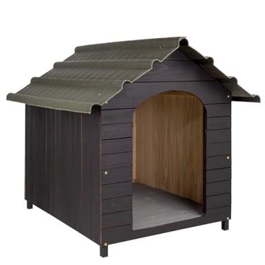 Imagem de Casa Casinha De Cachorro Telhado Ecológico Extra Gigante N7 (Tabaco)