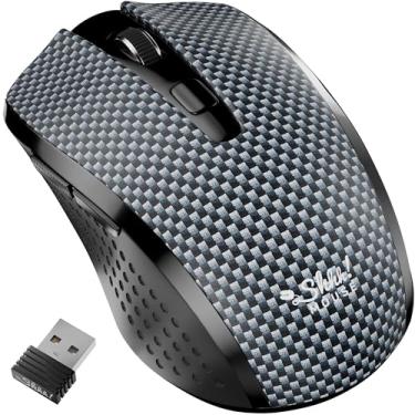Imagem de SHHHMOUSE Mouse silencioso sem fio – mouse de computador sem fio, mouse para laptop, mouse USB, mouse para Chromebook, mouse sem fio, mouse inalambrico, mouse para computador, mouse silencioso