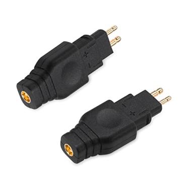 Imagem de okcsc Cabo adaptador MMCX funciona para cabo MMCX conectado a Sennheiser HD414 HD650 HD600 HD580 HD565 HD545 HD535 HD525 HD265 HD25 HD25 conector preto