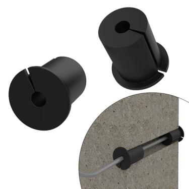 Imagem de Adaptador ethernet starlink de 2,5 cm, kit de roteamento de cabos para bucha de parede Star Link, acessórios de cabo de parede starlink ilhós passagem de parede para cabo starlink