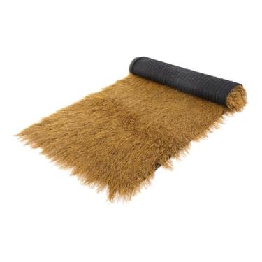 Imagem de Tapetes Casa de palha Telhas Tapete Tapete Cego Grama Telhado de palha artificial Telhado de palha realista Telhado de palha mexicana Telhado de palha falso Telhado de palha artificial Tira de grama a