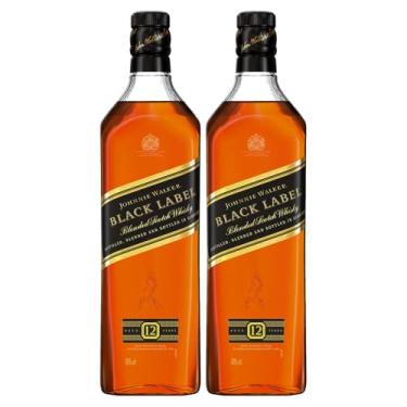 Imagem de Kit 2 X Whisky Johnnie Walker Black Label 12 Anos 1L