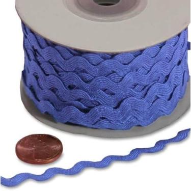 Imagem de Azul Royal Blue RIC Rac Atacado 5 mm X 25 jardas