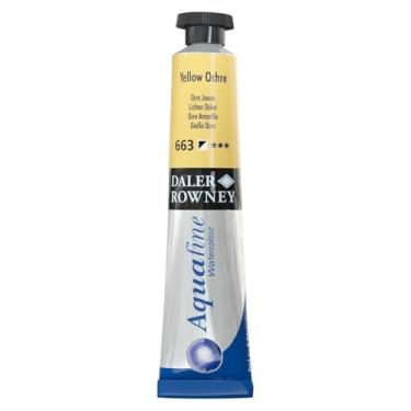 Imagem de DALER ROWNEY Aquafine Tinta Aquarela em Bisnaga 8ml Cor Amarelo Ocre