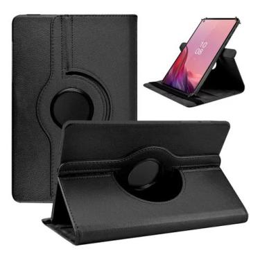 Imagem de Kit Capa Giratória+ Pelicula De Vidro+ Caneta Compativel Para Tablet M