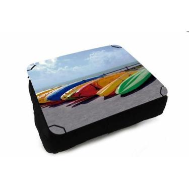 Imagem de Almofada Bandeja para Notebook Laptop Canoas Coloridas - Deluzz