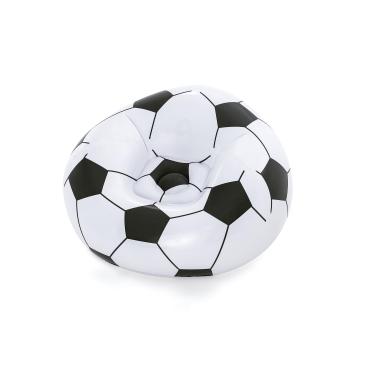 Imagem de Cadeira Inflável Bola de Futebol 1,14m x 1,12m x 66cm Bestway 75010