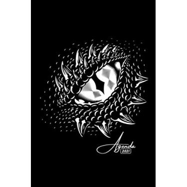 Imagem de Agenda 2021: Dragon | Janvier à Décembre 2021 | Agenda annuel semainier, Format A5 | 12 mois | Pour les étudiants, professionnels et particuliers | Calendrier, liste de contacts, notes, ...