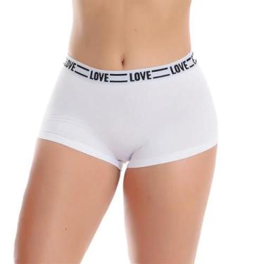 Imagem de Cueca Calcinha Feminina Boxer Microfibra Short Confortavel - Patitex, 