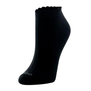 Imagem de Meia Cano Curto She 286.07, Preto, 34-39
