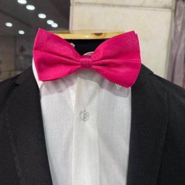 Imagem de Gravata Borboleta - Sem marca, Rosa pink