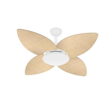 Imagem de Ventilador Teto Branco Winds 4 Pás Palha Turbo Ventax 110V