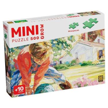 Imagem de Mini Puzzle 500 Peças Brincadeira De Criança - Grow