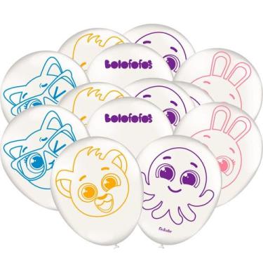 Imagem de 25 Balões Bexigas Bolofofos n9 decoração festa - Regina