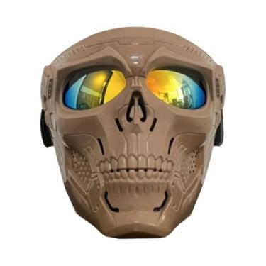 Imagem de Óculos Antiembaçante para Capacete de Motocicleta com Máscara Facial R