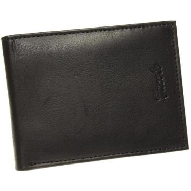 Imagem de Carteira Fasolo Couro Masculina K777 - Preto