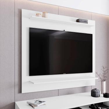 Imagem de Painel para TV até 48 Polegadas 120cm Suspenso Clean Tessa Branco