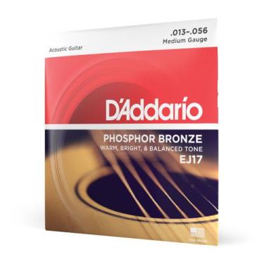 Imagem de Encordoamento Violão Aço 13-56 D Addario Phosphor EJ17