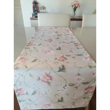 Imagem de Trilho de mesa Floral Rose semi impermeável - SPECIALE MESA DECOR, 250
