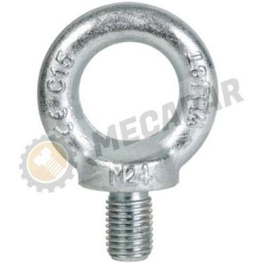 Imagem de Parafuso Olhal Macho Suspensão M30x3,5 Ancoragem Içamento - Mecapar