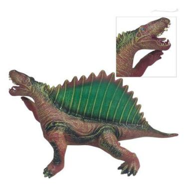 Imagem de Dinossauro Macio Tiranossauro Rex Borracha Som Grande 40 Cm - Str Stor