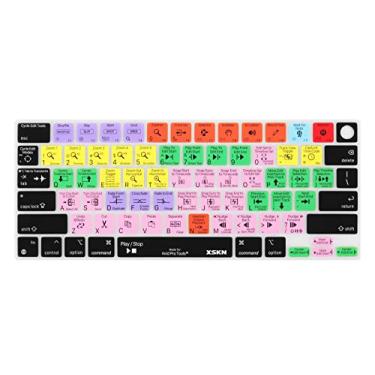 Imagem de XSKN AVID Pro Tools Shortcut versão EUA capa de silicone para MacBook Air 15,3 polegadas M2 Chip A2941 A3114 2022 MacBook Air 13,6 polegadas M2 Chip A2681 A3113 Acessórios de teclado