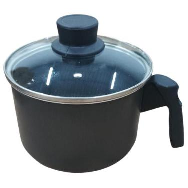 Imagem de Leiteira de Leite 14cm Fervedor RL Alumínio Antiaderente Tampa De Vidr