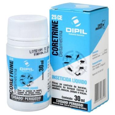 Imagem de Inseticida Coretrine 25 Ce 30ml Dipil (kit 4 Peças)