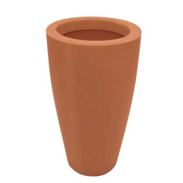 Imagem de Vaso de Polietileno Fosco Alto 70cm Terracota - VASAP