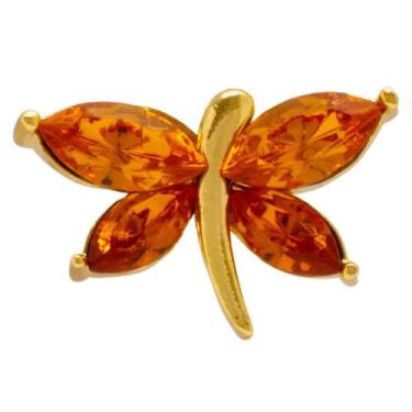 Imagem de Broche Strass Libélula BRG4556 - Akasaki, Topázio