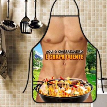 Imagem de Avental Divertido E Personalizado: Chapa Quente - Recanto da Costura