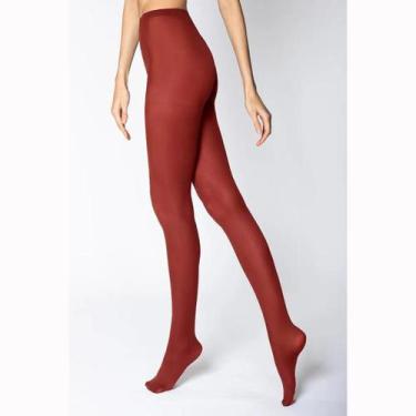 Imagem de Meia Calça Loba Lupo Feminina Fio 40 Opaca Com Elastano Chic, Vermelho