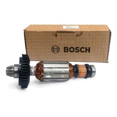 Imagem de Induzido completo (rotor) 127v p/ esmerilhadeira GWS 850 - robert bosc