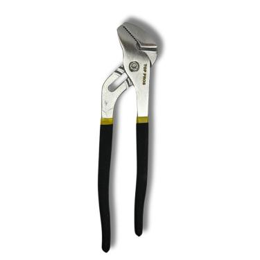 Imagem de Alicate Bomba D´Água 12" Canos Encanador Bico Papagaio Regulável Aço Forjado Cabo Borracha 300mm