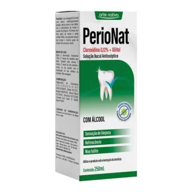 Imagem de Perionat Solução Bucal Com Álcool 250ml - Arte Nativa