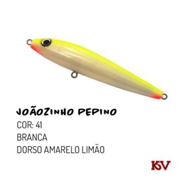 Imagem de Isca Joãozinho Pepino 9cm Isca Artificial da Kv, 41