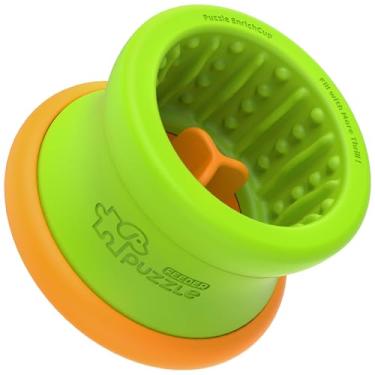 Imagem de Puzzle Feeder - Brinquedos Interativos de Quebra-Cabeça para Cães Médios, Enriquecimento Mental, Mastigar, Indoor/Outdoor