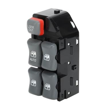 Imagem de X AUTOHAUX Interruptor mestre de janela elétrica para Pontiac Grand Prix Sunfire 4 portas 10290244 DS1447