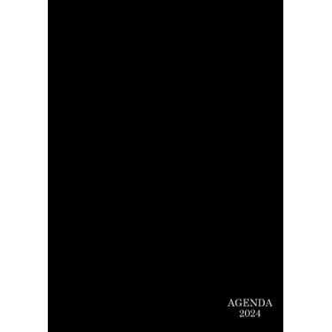 Imagem de Agenda Journalier 2024: Restez Organisé du 1er janvier 2024 au 31 décembre 2024 | Pages de Contacts, Emplois du Temps, Journal de Mots de Passe, Jours Fériés, Anniversaires et Bien Plus Encore !