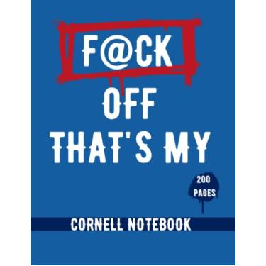 Imagem de Cornell Notebook for High School and College Students (Boys and Girls): 8.5x11 200 Pages Cornell Notebook for College Note-Taking (with swear word cover)